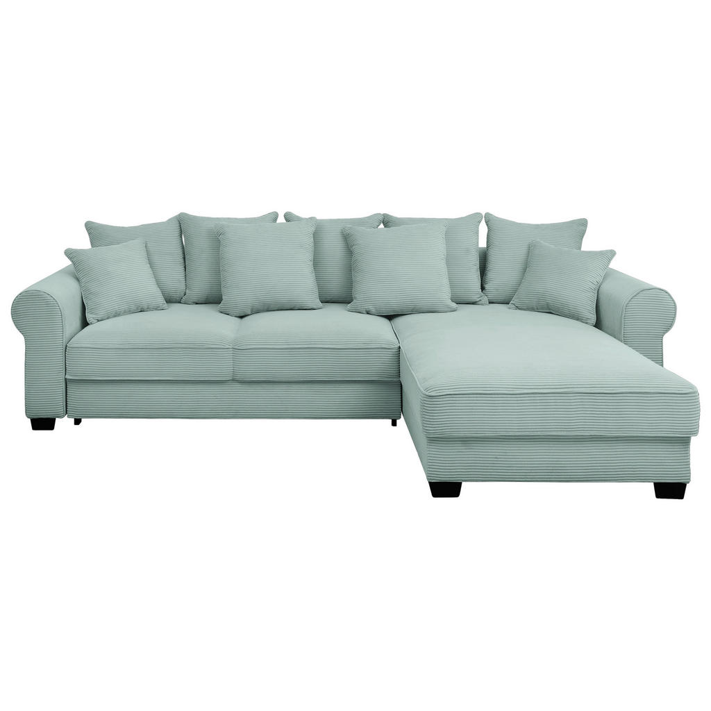 MID.YOU ROHOVÁ SEDAČKA, textil, šalviovozelená