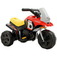 ELEKTRO-KINDERMOTORRAD  - Rot/Schwarz, Basics, Kunststoff/Metall (66cm)