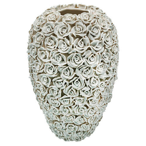 VÁZA 40,5 cm  - szürke, Basics, kerámia (27/40,5cm) - Ambia Home