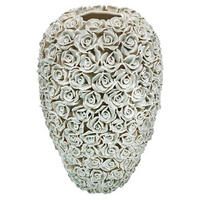 VÁZA 40,5 cm  - szürke, Basics, kerámia (27/40,5cm) - Ambia Home