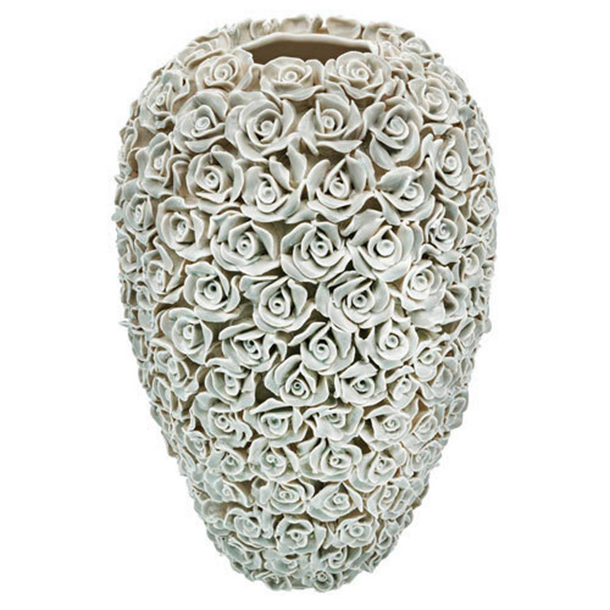 VÁZA 40,5 cm  - szürke, Basics, kerámia (27/40,5cm) - Ambia Home