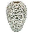 VASE 40,5 cm  - Grau, Basics, Keramik (27/40,5cm) - Ambia Home