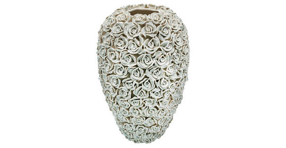 VASE 40,5 cm  - Grau, Basics, Keramik (27/40,5cm) - Ambia Home