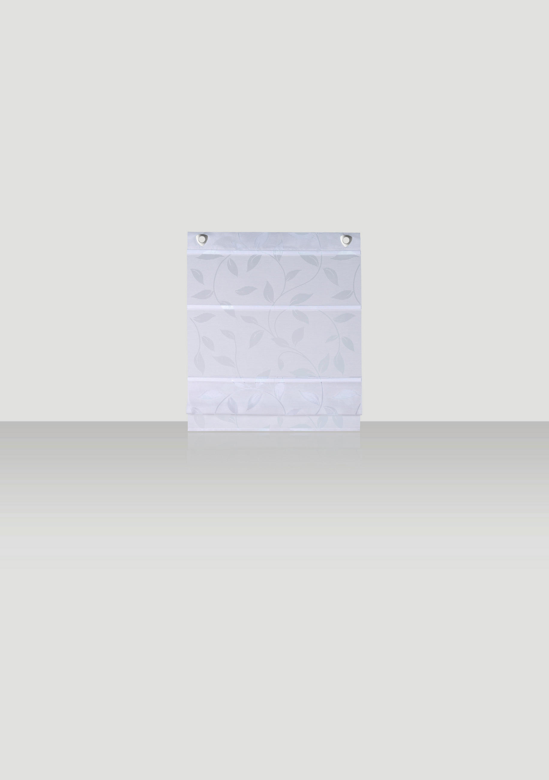 MAGNETROLLO  halbtransparent  80/130 cm    - Grau, Natur, Textil (80/130cm) - Novel