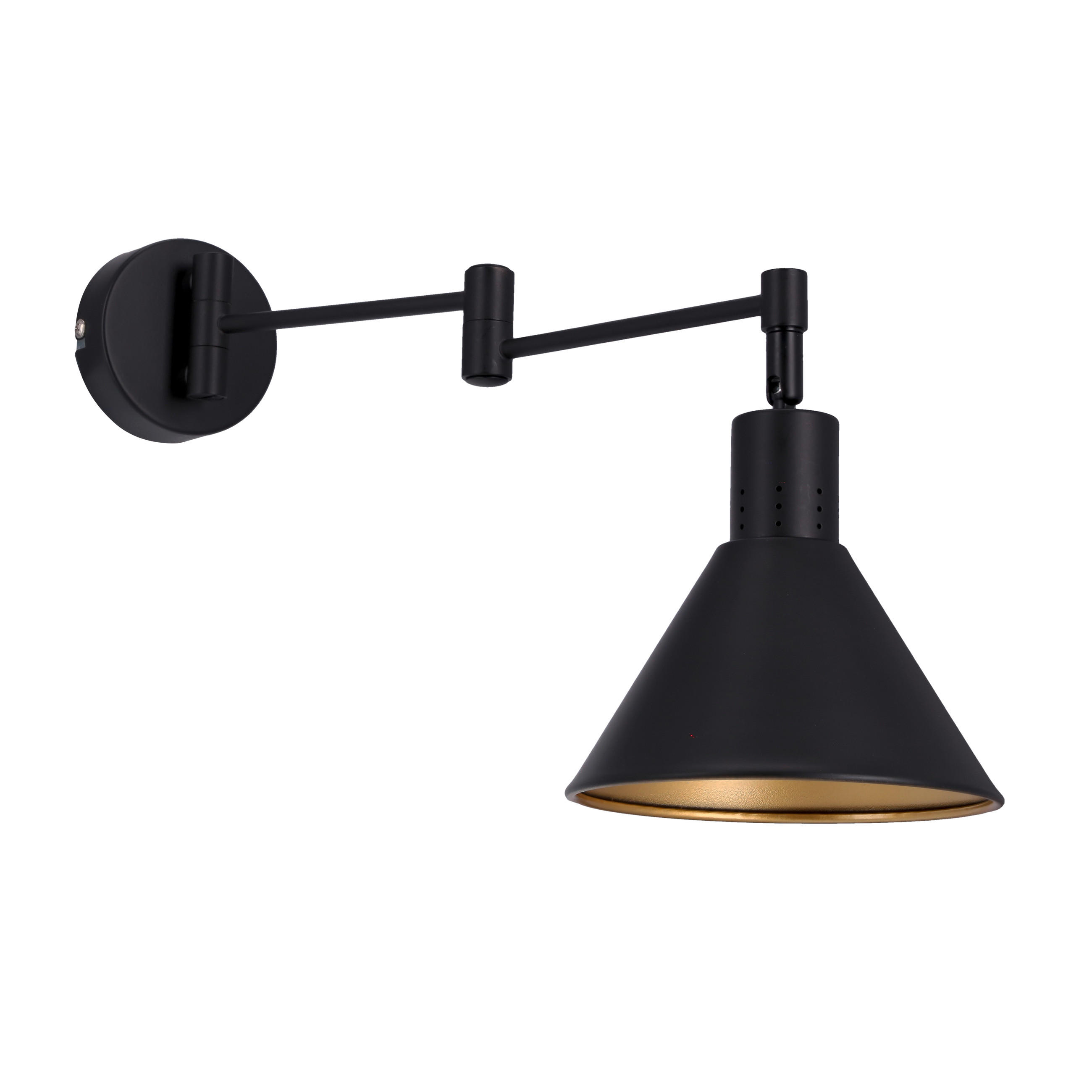 WANDLEUCHTE 37.5/14/17 cm   - Basics, Metall (37.5/14/17cm)