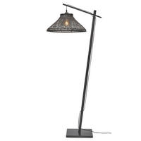 STEHLEUCHTE GOOD&MOJO 45/65/150 cm  - Schwarz, Trend (45/65/150cm) - Good & Mojo