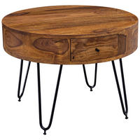 KLUB STOLIĆ boje sheeshama  drvo  - boje sheeshama/crna, Moderno, metal/drvo (60/60/44,5cm) - MID.YOU