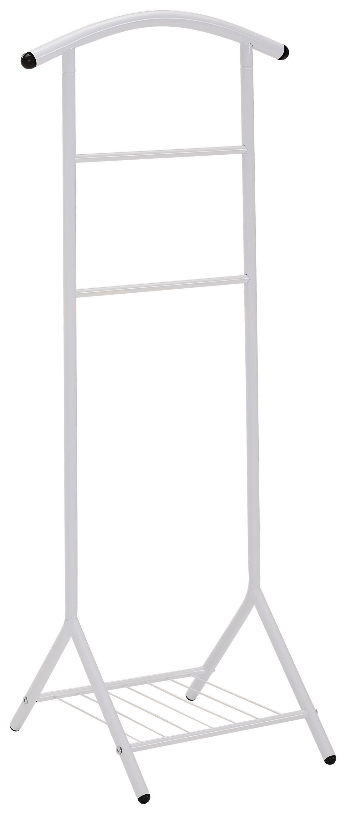 HERRENDIENER - Weiß, Basics, Metall (46/112/41cm) - Carryhome