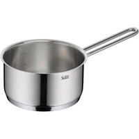 STIELKASSEROLLE Extra Cook 2L L  - Edelstahlfarben, Basics, Metall (32,5/17,8/9,3cm) - Silit