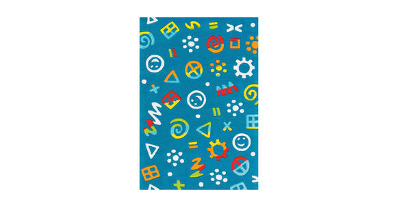 KINDERTEPPICH 110/160 cm  - Blau, Design, Textil (110/160cm) - Novel