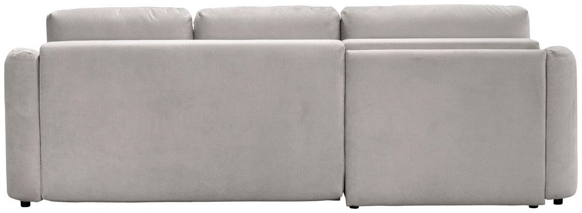 ECKSOFA PORTO Beige  - Beige/Schwarz, Design, Textil (154/270cm) - MID.YOU