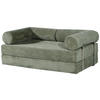 SCHLAFSOFA Cord Grün  - Grün, Design, Textil (180/70cm) - P & B