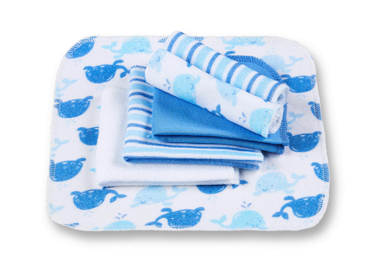 ŽÍNKA - modrá, Basics, textil (22/22cm) - My Baby Lou
