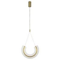PENDELLEUCHTE 6/36/32 cm  - Goldfarben, Basics, Glas/Metall (6/36/32cm) - MAYTONI