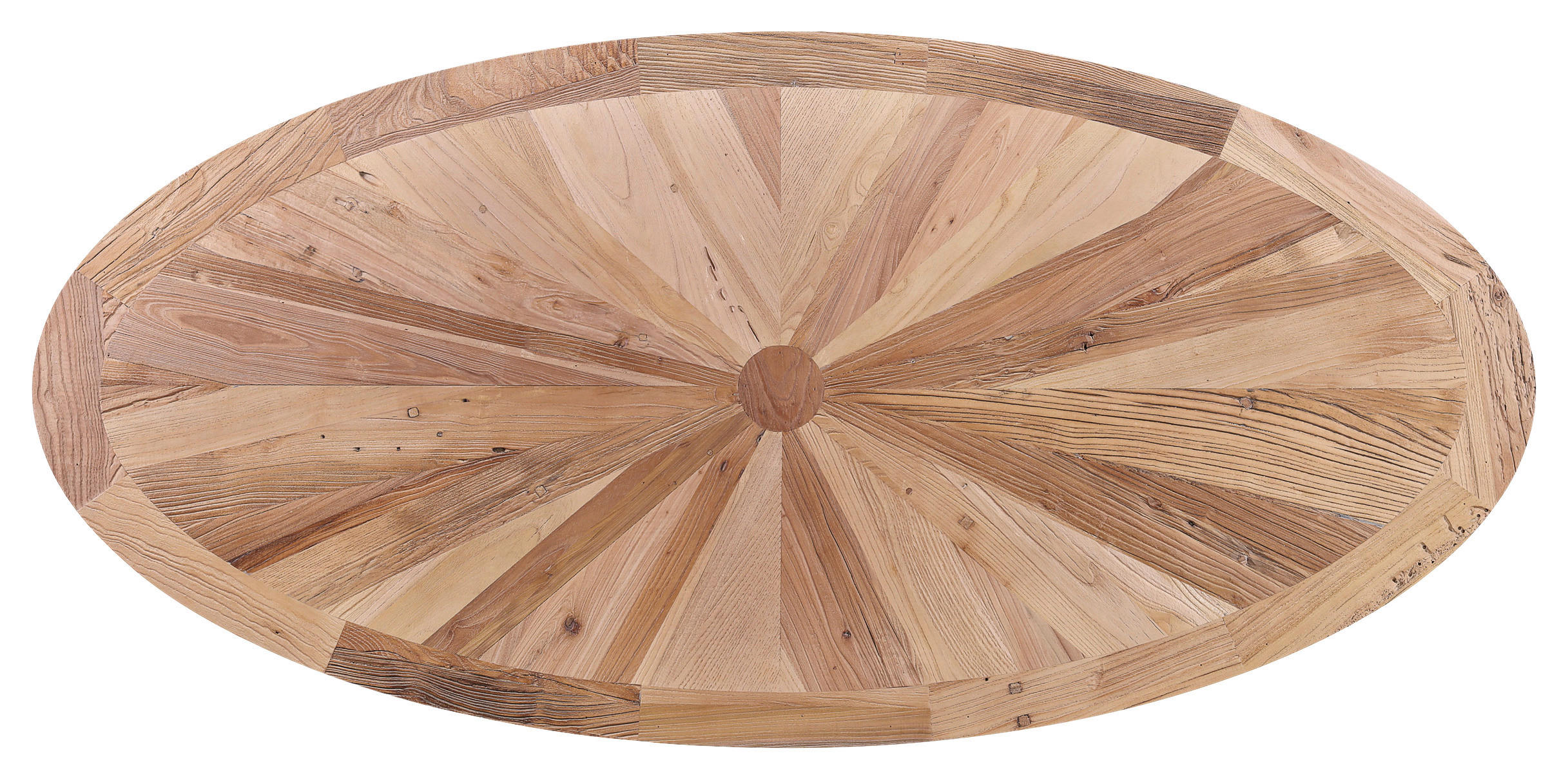 ESSTISCH in Holz 254/135/78 cm  - Ulmefarben/Weiß, LIFESTYLE, Holz/Metall (254/135/78cm) - Ambia Home
