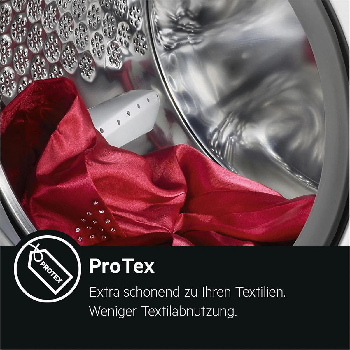 WASCHTROCKNER L9WEF80690  - Edelstahlfarben/Anthrazit, Basics, Kunststoff/Metall (59,7/84,7/66cm) - AEG