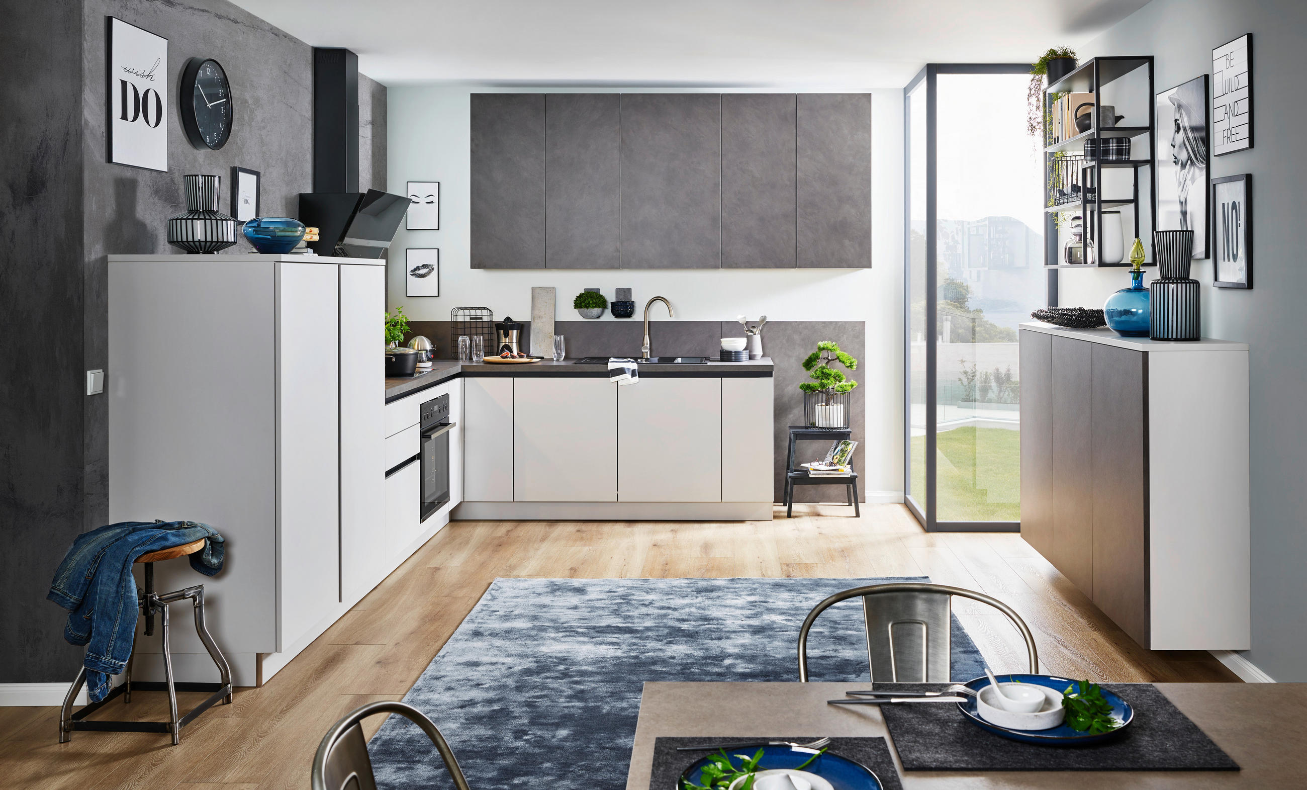 EINBAUKÜCHE   - Design, Holzwerkstoff - Dieter Knoll