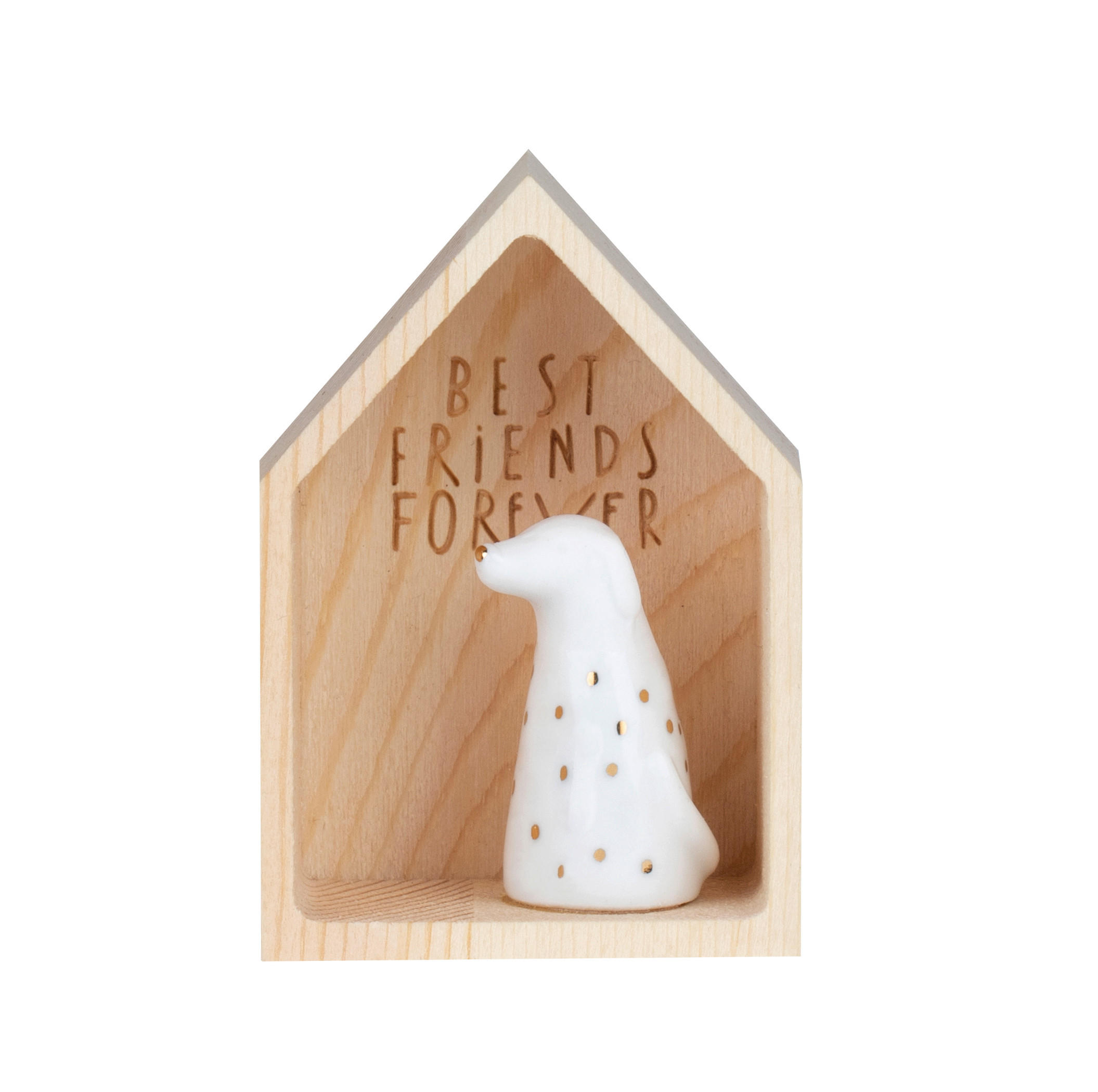 DEKOHAUS - Design, Holz/Keramik (4,5/3/6,5cm) - Räder