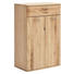 SCHUHSCHRANK Balkeneiche furniert, massiv geölt Eichefarben - Eichefarben/Nickelfarben, Natur, Holz/Holzwerkstoff (65/102/38cm) - Linea Natura SCHUHSCHRANK Balkeneiche furniert, massiv geölt Eichefarben - Eichefarben/Nickelfarben, Natur, Holz/Holzwerkstoff (65/102/38cm) - Linea Natura
