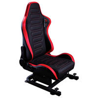 GAMINGSTUHL Rot, Schwarz Metall, Kunststoff, Leder   - Rot/Schwarz, MODERN, Leder/Kunststoff (63/53/83cm) - X Rocker