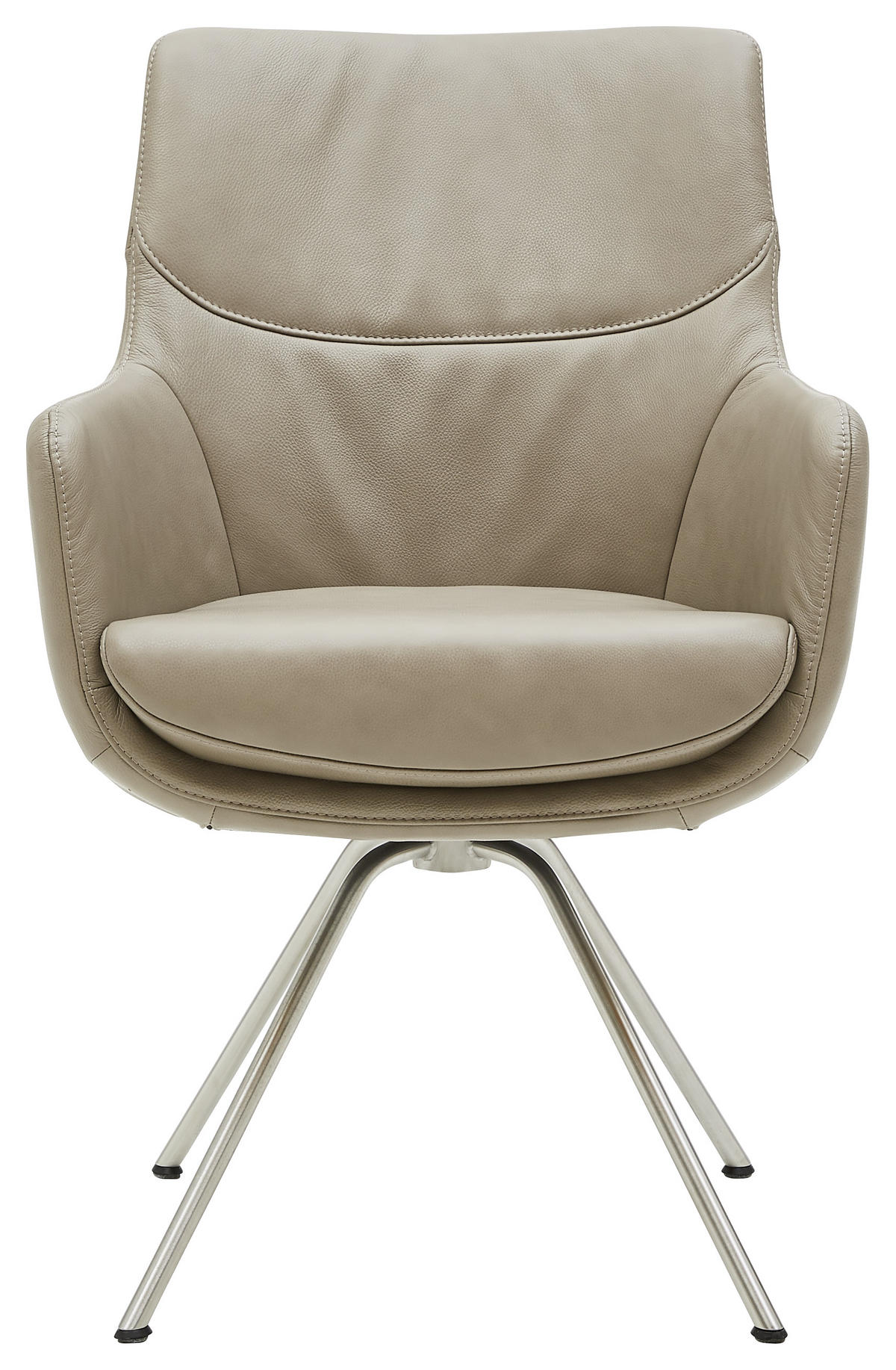 DIETER KNOLL Armlehnstuhl (drehbar) in Taupe