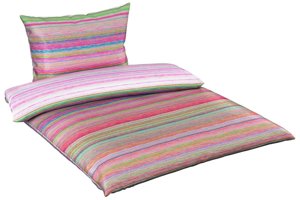 POSTELJINA SUZIE 140/200 cm saten višebojna  - višebojna, Trendi, tekstil (140/200cm) - Esposa