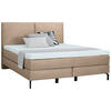 BOXSPRINGBETT 180/200 cm  in Beige  - Beige/Schwarz, KONVENTIONELL, Textil/Metall (180/200cm) - Dieter Knoll