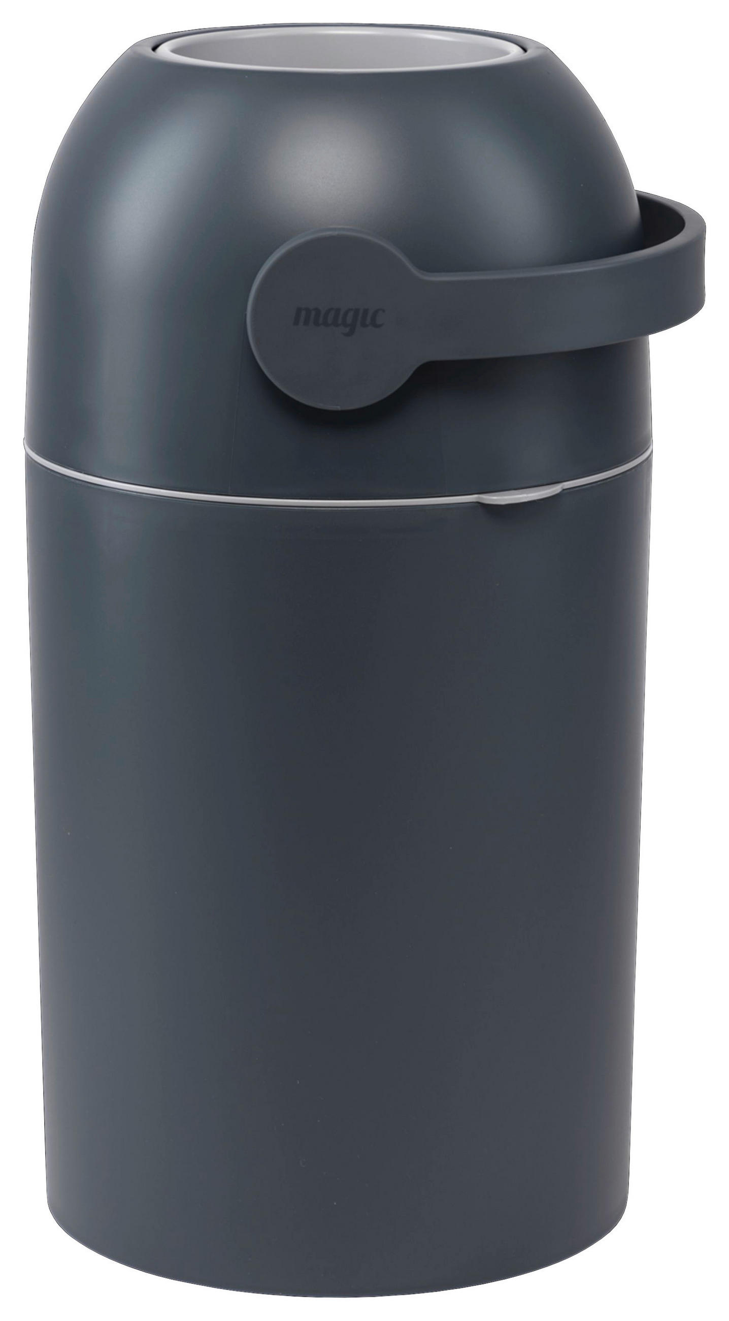 KOŠ ZA PLENICE  Majestic   - antracit, Basics, umetna masa (24,5/48,5/26cm) - MAGIC