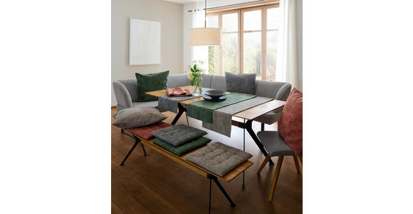 TISCHLÄUFER 548401 MARIEL - Terracotta, Basics, Kunststoff (40/150cm) - Novel