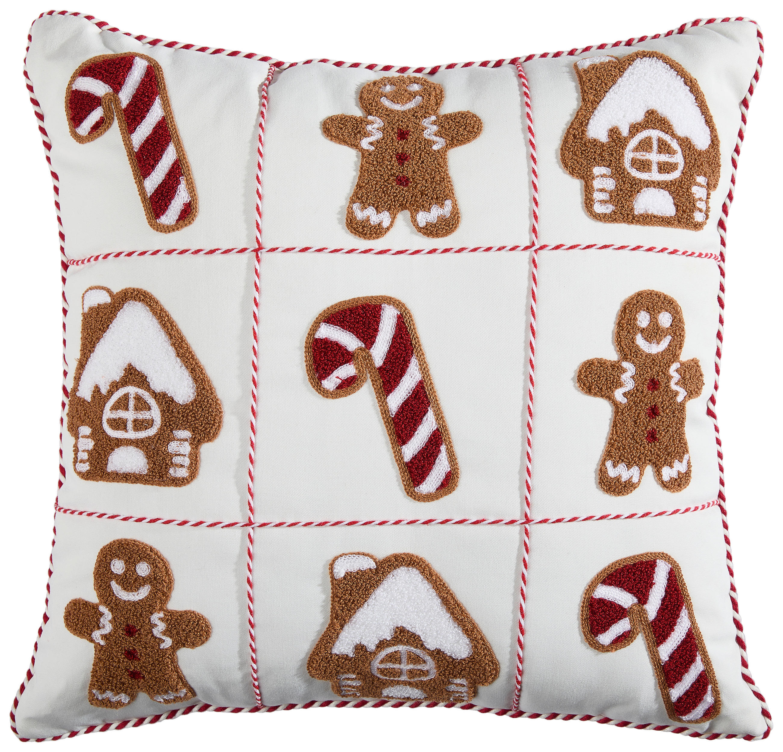 ZIERKISSEN 45/45 cm  - Multicolor, Textil (45/45cm) - X-Mas