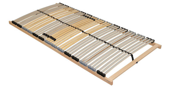 LATTENROST 90/200 cm  - Naturfarben/Grau, Basics, Holz (90/200cm) - Xora