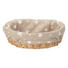 BROTKORB - Braun/Grau, Basics, Holz/Textil (26/19/7cm) - Landscape