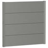 SICHTSCHUTZ - Grau, Basics, Metall (96/91/4,4cm) - Biohort