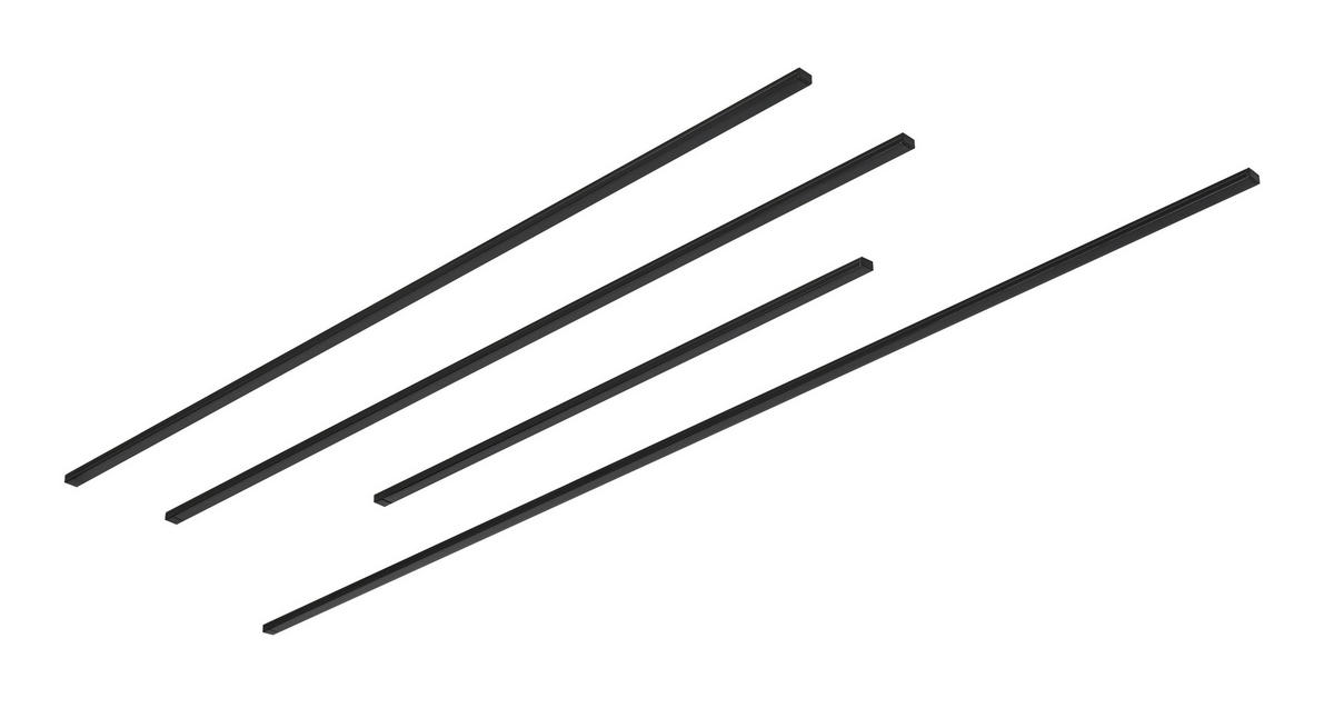 LED TRAKA - providno/crna, Trendi, plastika - Boxxx