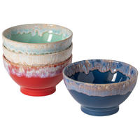 SCHÜSSELSET GRESPRESSO 4-teilig  - Multicolor, Basics, Keramik (15/8cm) - Costa Nova