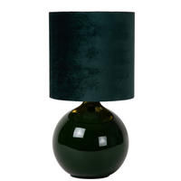 TISCHLEUCHTE 24/24/47 cm   - Grün, LIFESTYLE, Glas (24/24/47cm) - Lucide