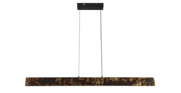 LED-HÄNGELEUCHTE Oxira 110/7/120 cm  - Multicolor/Schwarz, Design, Kunststoff/Metall (110/7/120cm) - Dieter Knoll