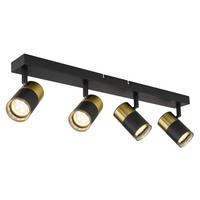 STRAHLER - Dunkelgrau/Schwarz, Basics, Kunststoff/Metall (56/6/12cm) - Globo