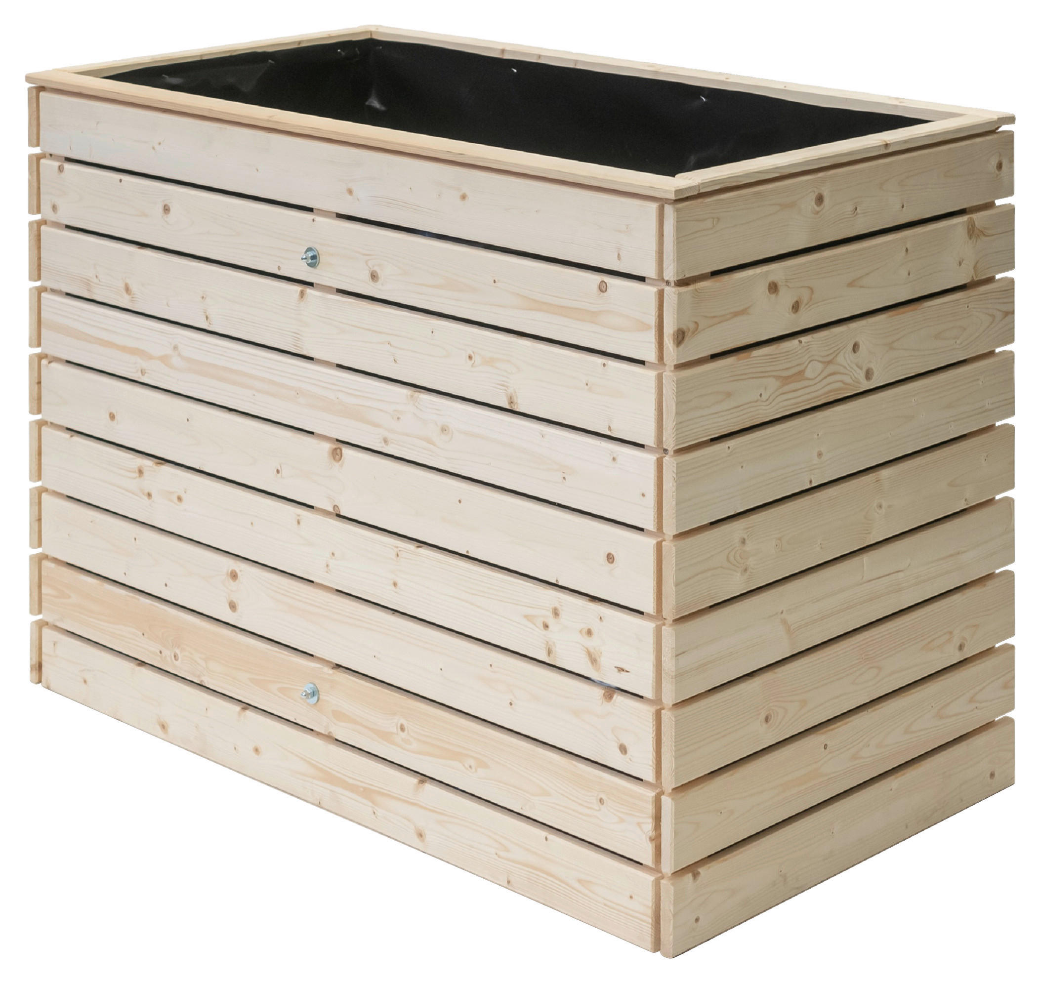 HOCHBEET 70/90/130 cm  - Fichtefarben, Basics, Holz (70/90/130cm)