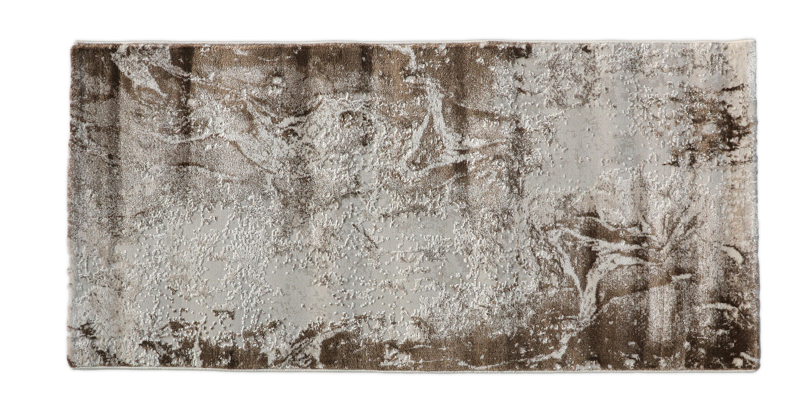 XXXL PLOCHO TKANÝ KOBEREC, 160/230 cm, hnedá, béžová