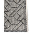 OUTDOORTEPPICH 115/170/170 cm Clyde Grau, Beige  - Beige/Grau, Design, Kunststoff/Textil (115/170/170cm) - Novel