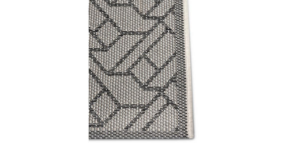OUTDOORTEPPICH 115/170/170 cm Clyde Grau, Beige  - Beige/Grau, Design, Kunststoff/Textil (115/170/170cm) - Novel