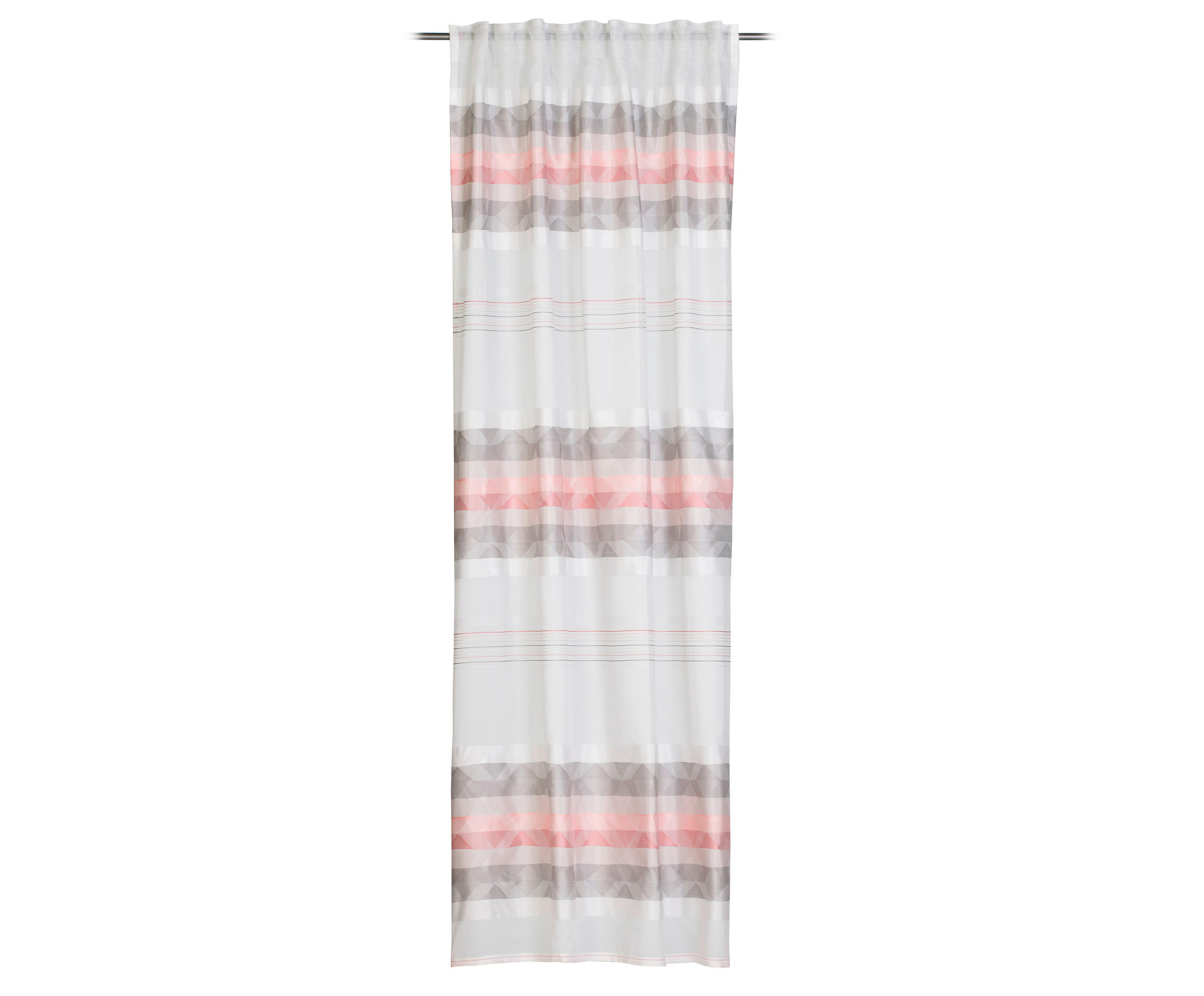 FERTIGVORHANG CAL halbtransparent 140/245 cm   - Altrosa, Basics, Textil (140/245cm) - Esposa