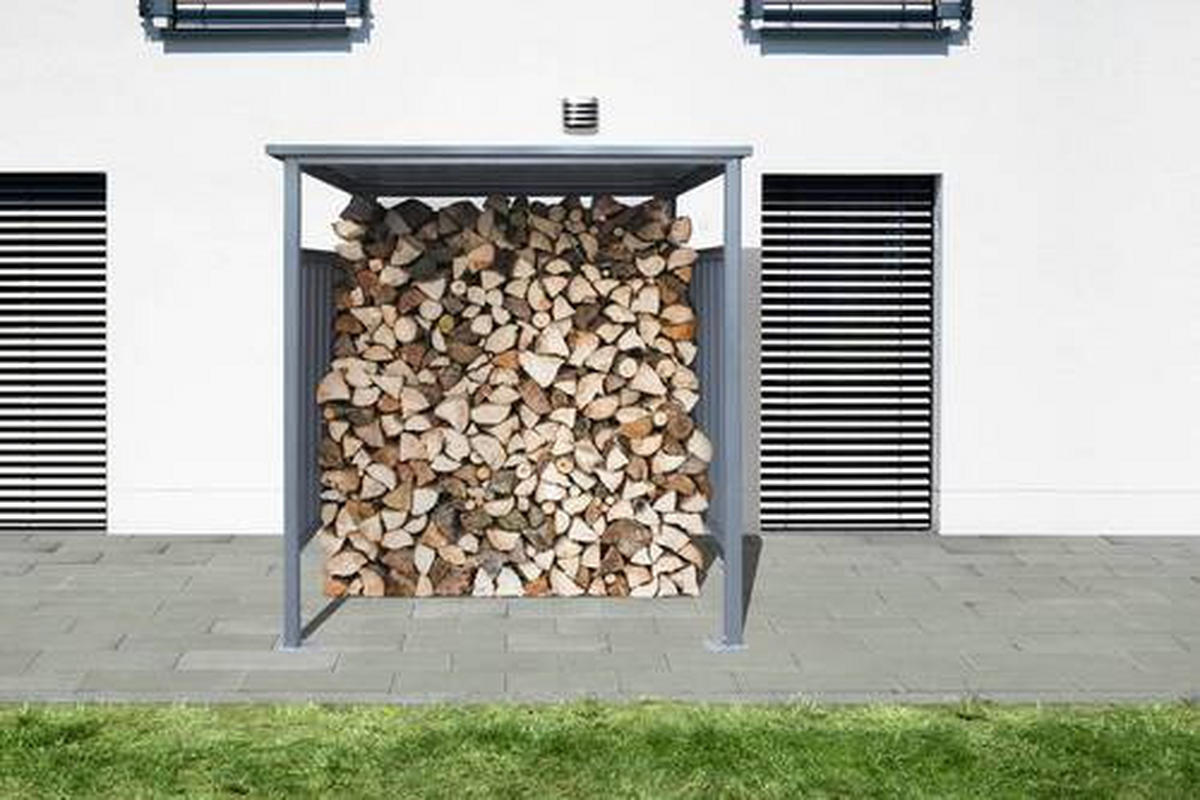 FAHRRADGARAGE - Anthrazit, Basics, Metall (180/210/200cm)