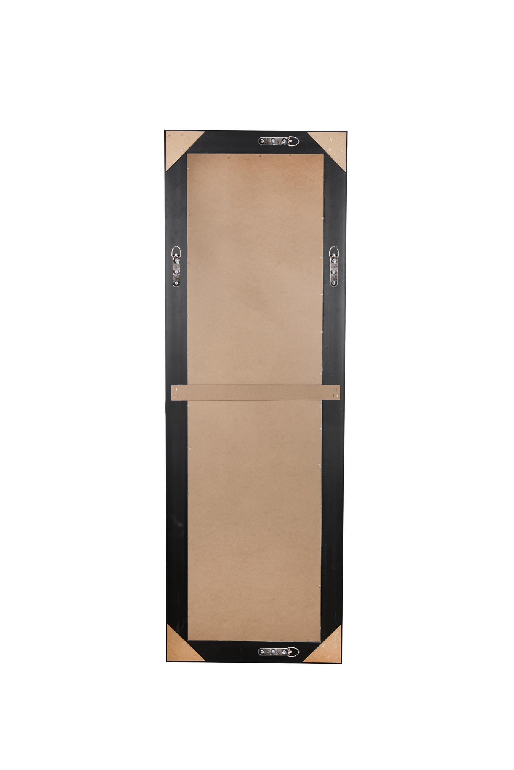 Boxxx Wandspiegel Schwarz, Chrom 50x150x2 cm