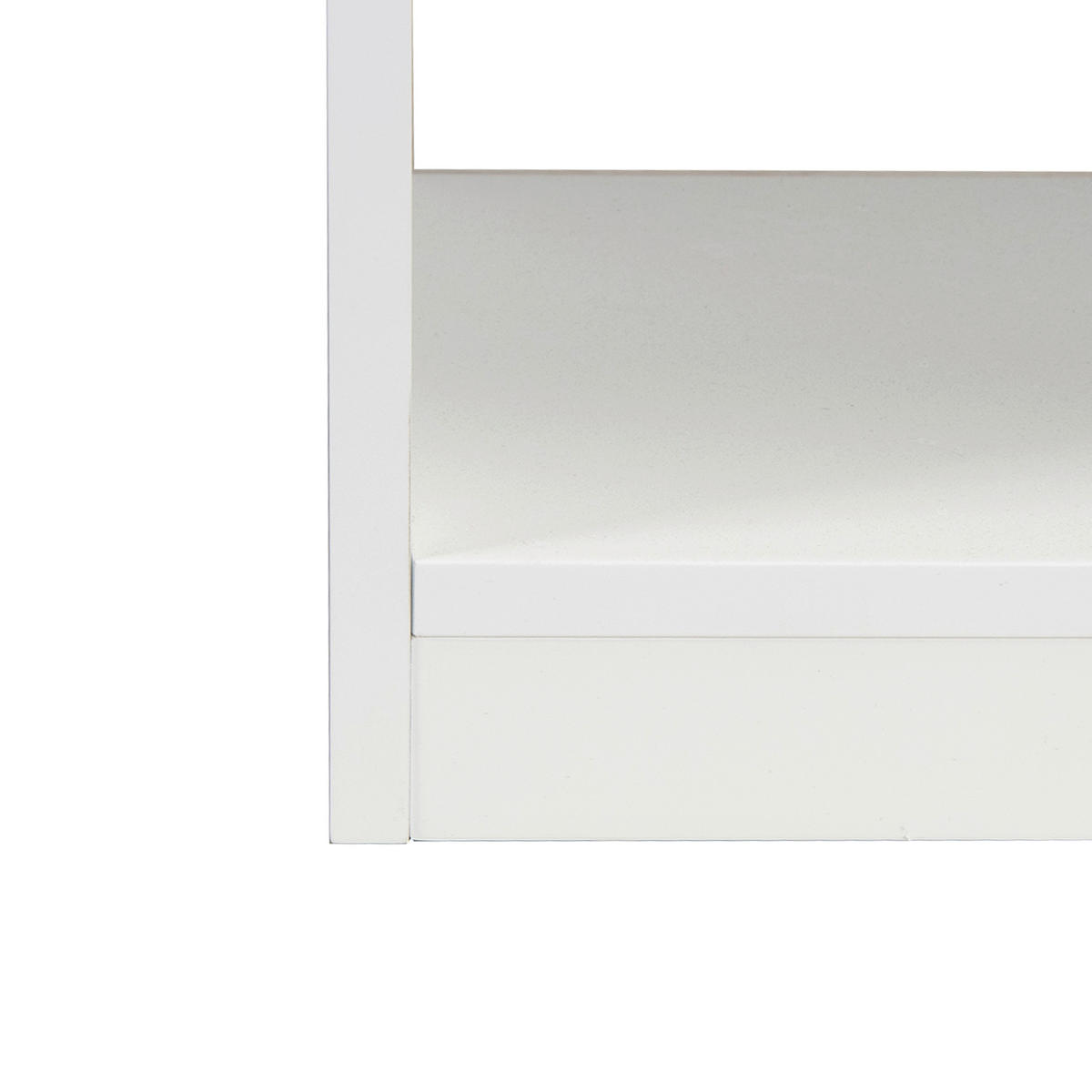 REGAL Weiß  - Weiß, Design, Holzwerkstoff (80/190,5/38cm) - MID.YOU