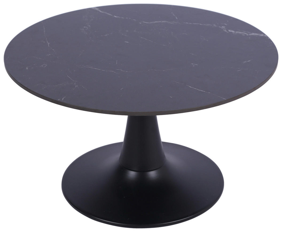 SOFFBORD i metall, keramik 70/70/40 cm  - svart, Basics, metall/keramik (70/70/40cm) - Stylife