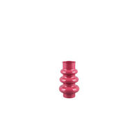 DEKOVASE  - Rot, Basics, Metall (17/30/17cm)