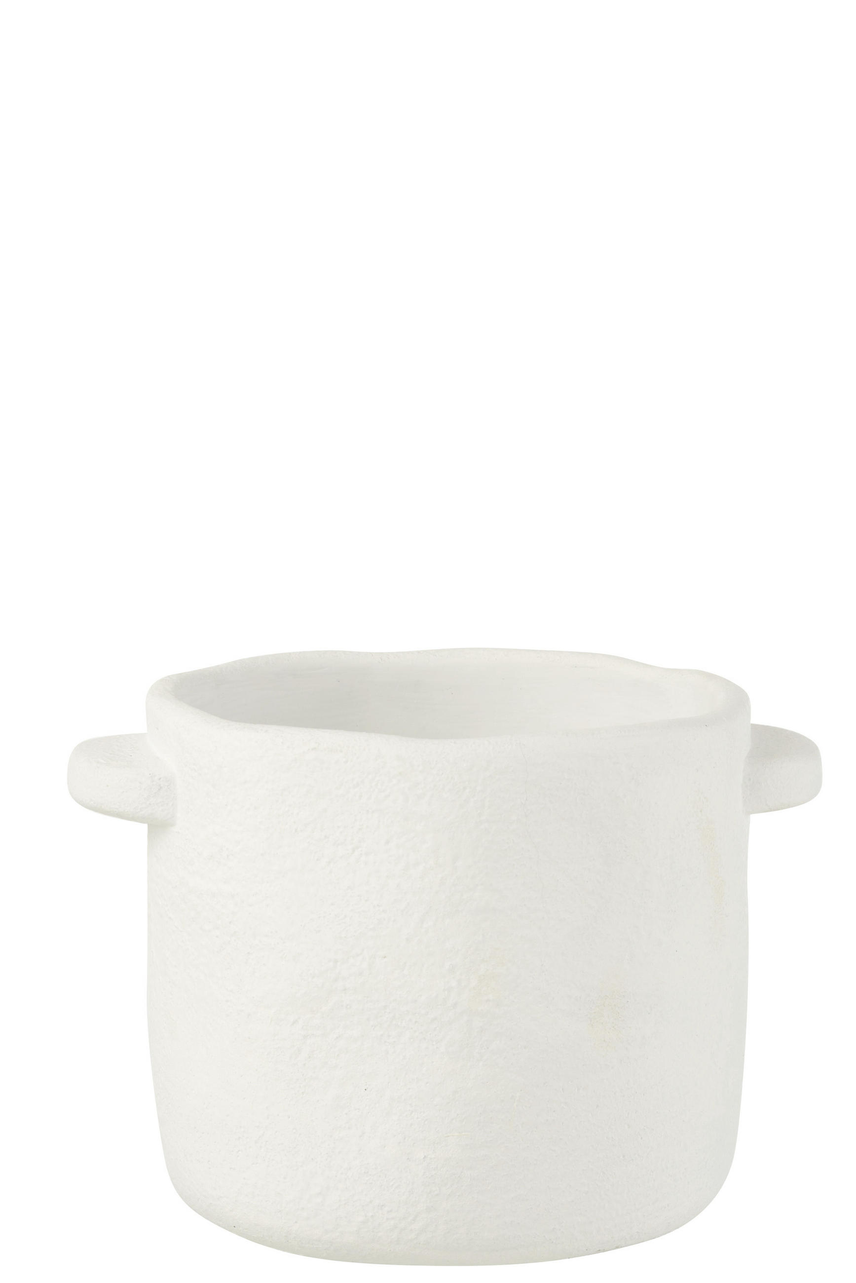 ÜBERTOPF - Weiß, Trend, Stein (25/20/17cm)
