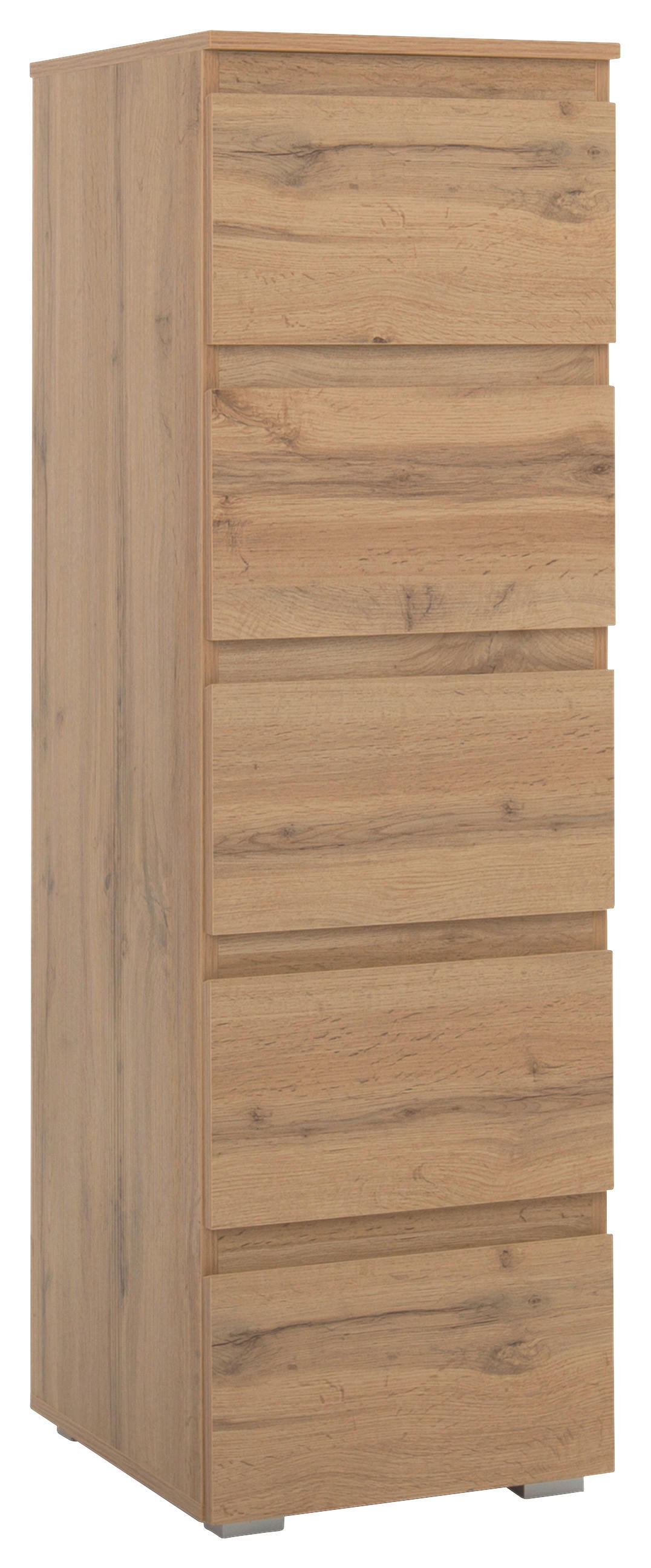 KOMMODE  in 40/131/45 cm  - Eichefarben, KONVENTIONELL, Holzwerkstoff (40/131/45cm) - MID.YOU